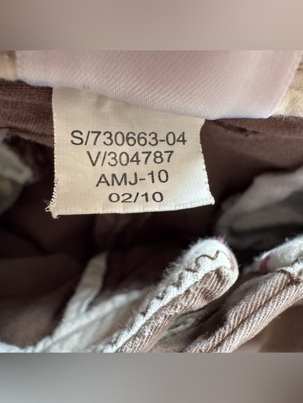 Y2K 2010 Old Navy Perfect 5” Chino Shorts in Dark Tan Brown Low Waist Size 12 - Picture 5 of 8